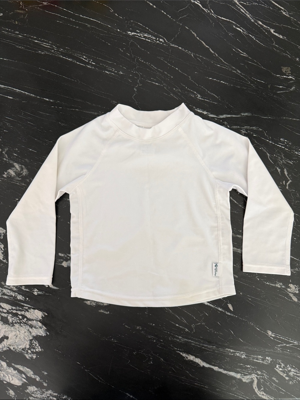 Greensprouts Kids White Long-Sleeve Swim Shirt - UPF 50 Protection Size 24 month